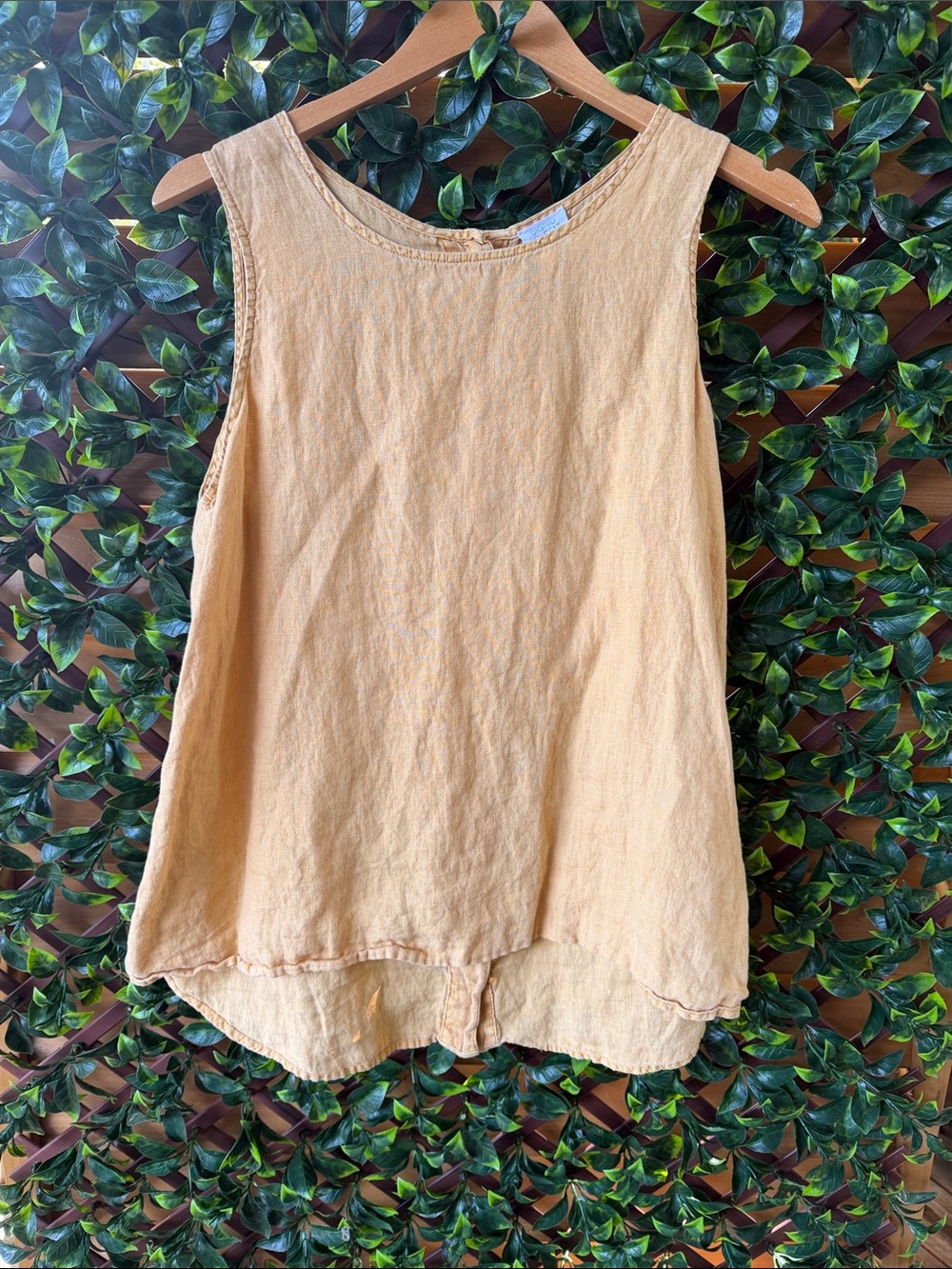 Sigrid Olsen 100 Percent Linen Top